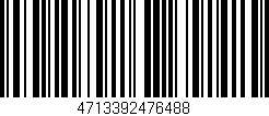 Código de barras (EAN, GTIN, SKU, ISBN): '4713392476488'