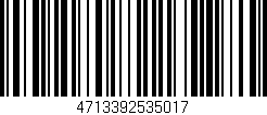 Código de barras (EAN, GTIN, SKU, ISBN): '4713392535017'