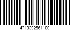 Código de barras (EAN, GTIN, SKU, ISBN): '4713392561108'
