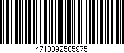Código de barras (EAN, GTIN, SKU, ISBN): '4713392585975'