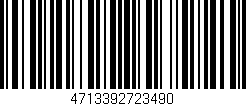 Código de barras (EAN, GTIN, SKU, ISBN): '4713392723490'