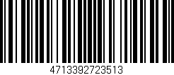 Código de barras (EAN, GTIN, SKU, ISBN): '4713392723513'