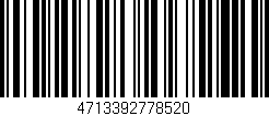 Código de barras (EAN, GTIN, SKU, ISBN): '4713392778520'
