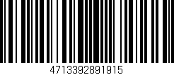Código de barras (EAN, GTIN, SKU, ISBN): '4713392891915'