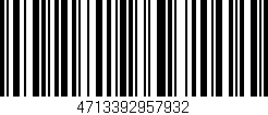 Código de barras (EAN, GTIN, SKU, ISBN): '4713392957932'