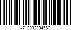 Código de barras (EAN, GTIN, SKU, ISBN): '4713392984563'