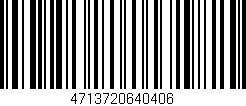 Código de barras (EAN, GTIN, SKU, ISBN): '4713720640406'