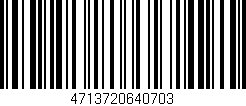 Código de barras (EAN, GTIN, SKU, ISBN): '4713720640703'