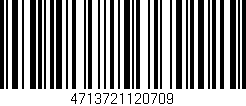 Código de barras (EAN, GTIN, SKU, ISBN): '4713721120709'