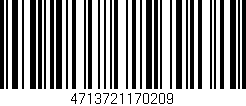 Código de barras (EAN, GTIN, SKU, ISBN): '4713721170209'