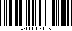 Código de barras (EAN, GTIN, SKU, ISBN): '4713883063975'