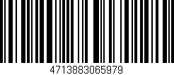 Código de barras (EAN, GTIN, SKU, ISBN): '4713883065979'