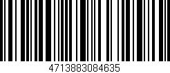 Código de barras (EAN, GTIN, SKU, ISBN): '4713883084635'