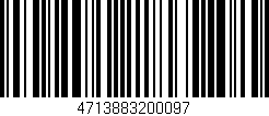 Código de barras (EAN, GTIN, SKU, ISBN): '4713883200097'