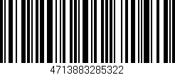 Código de barras (EAN, GTIN, SKU, ISBN): '4713883285322'