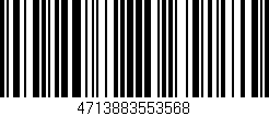 Código de barras (EAN, GTIN, SKU, ISBN): '4713883553568'