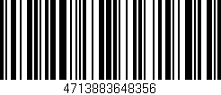 Código de barras (EAN, GTIN, SKU, ISBN): '4713883648356'