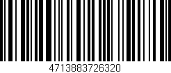 Código de barras (EAN, GTIN, SKU, ISBN): '4713883726320'