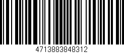 Código de barras (EAN, GTIN, SKU, ISBN): '4713883848312'