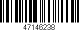 Código de barras (EAN, GTIN, SKU, ISBN): '47146238'
