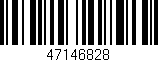 Código de barras (EAN, GTIN, SKU, ISBN): '47146828'