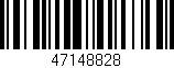 Código de barras (EAN, GTIN, SKU, ISBN): '47148828'