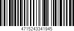 Código de barras (EAN, GTIN, SKU, ISBN): '4715243341945'