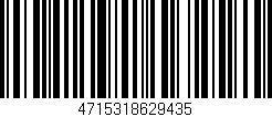 Código de barras (EAN, GTIN, SKU, ISBN): '4715318629435'