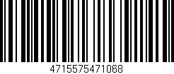 Código de barras (EAN, GTIN, SKU, ISBN): '4715575471068'