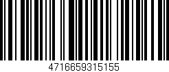 Código de barras (EAN, GTIN, SKU, ISBN): '4716659315155'