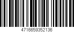 Código de barras (EAN, GTIN, SKU, ISBN): '4716659352136'