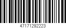 Código de barras (EAN, GTIN, SKU, ISBN): '47171292223'