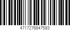 Código de barras (EAN, GTIN, SKU, ISBN): '4717276847593'