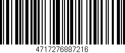 Código de barras (EAN, GTIN, SKU, ISBN): '4717276887216'