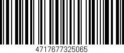 Código de barras (EAN, GTIN, SKU, ISBN): '4717677325065'