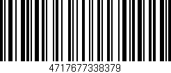 Código de barras (EAN, GTIN, SKU, ISBN): '4717677338379'