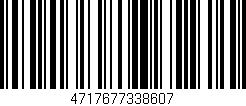 Código de barras (EAN, GTIN, SKU, ISBN): '4717677338607'
