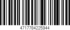 Código de barras (EAN, GTIN, SKU, ISBN): '4717784225944'