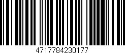 Código de barras (EAN, GTIN, SKU, ISBN): '4717784230177'