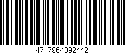 Código de barras (EAN, GTIN, SKU, ISBN): '4717964392442'