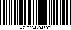 Código de barras (EAN, GTIN, SKU, ISBN): '4717964404602'