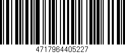 Código de barras (EAN, GTIN, SKU, ISBN): '4717964405227'