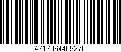 Código de barras (EAN, GTIN, SKU, ISBN): '4717964409270'