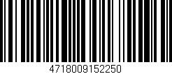 Código de barras (EAN, GTIN, SKU, ISBN): '4718009152250'