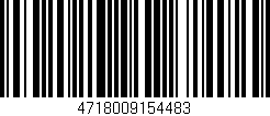Código de barras (EAN, GTIN, SKU, ISBN): '4718009154483'