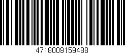 Código de barras (EAN, GTIN, SKU, ISBN): '4718009159488'