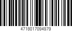 Código de barras (EAN, GTIN, SKU, ISBN): '4718017094979'