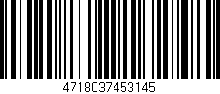 Código de barras (EAN, GTIN, SKU, ISBN): '4718037453145'