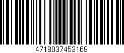 Código de barras (EAN, GTIN, SKU, ISBN): '4718037453169'