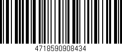 Código de barras (EAN, GTIN, SKU, ISBN): '4718590908434'